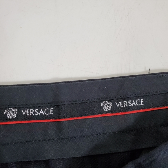 Versace subtle striped men's trouser pants size 44 ( see measurements) - Picture 3 of 11